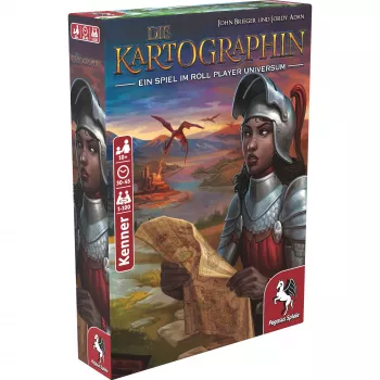 Pegasus Spiele Die Kartographin lauamäng