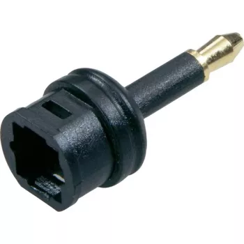 Toslink-ühendus 3,5 mm-le, adapter must