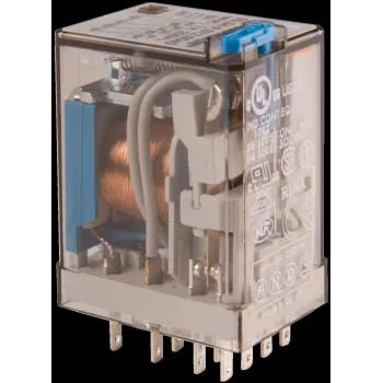 FIN 55.34.8 12V - Tööstusrelee 4x UM 250V/5A 12VAC (55.34.8.012.0040)