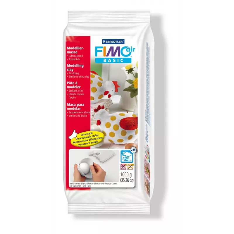 Modelleerimissavi Staedtler FIMO air basic 8101 Valge 1 kg