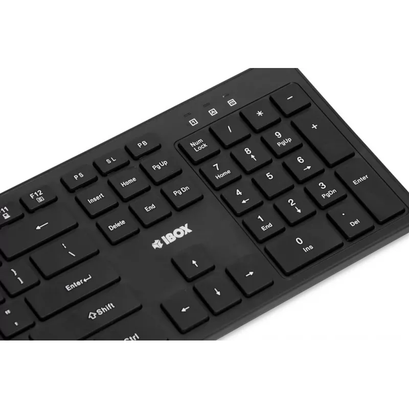 Juhtmeta klaviatuuri ja hiire komplekt iBOX Workstation Pro Kit