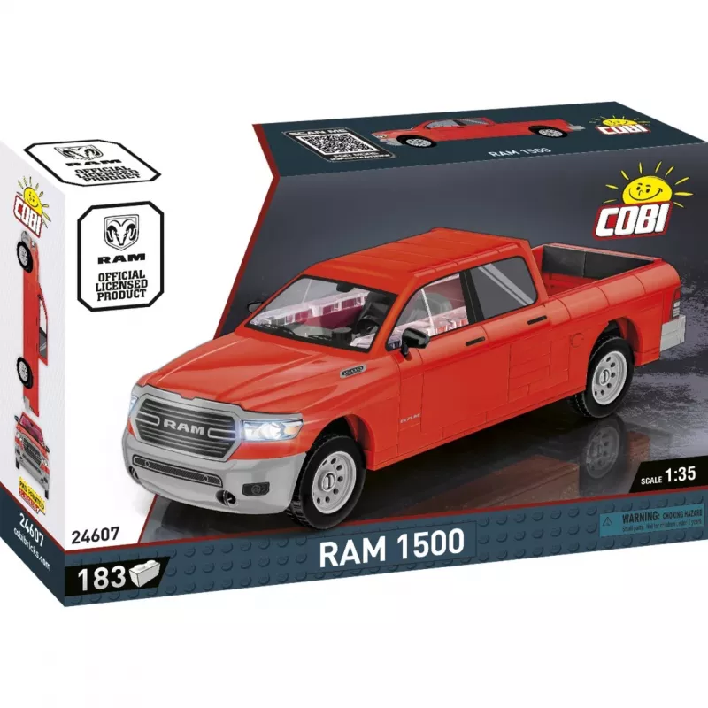 Ehituskomplekt Cobi RAM 1500 24607 2-ühes ehitatav mudel, vahetatavad konfiguratsioonid