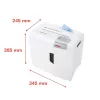 HSM shredstar X8 dokumendipurustaja, 4,5 x 30 mm + eraldi CD-lõikamismehhanism