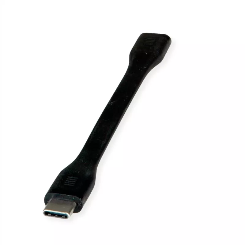 ROLINE kaabeladapter USB4 Gen3x2 40Gbit/C-C ST/BU Flat - kaabel - digitaalne/andmeside