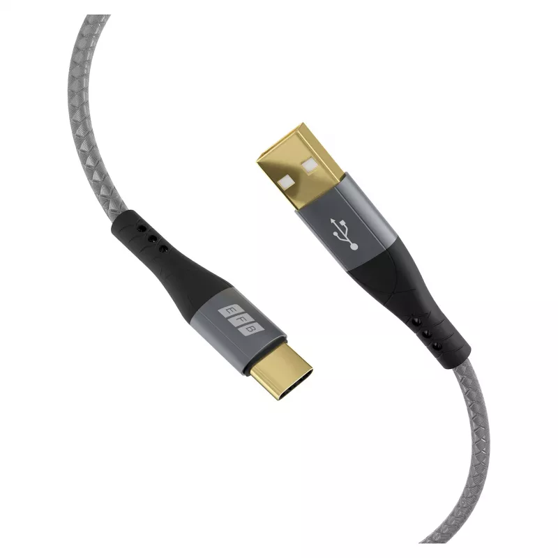 EFB Elektronik USB-A to USB-C kaabel 60W QC 3A - kaabel - digitaalne/andmeside (USB-AC-00001)