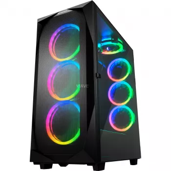 Sharkoon REV300 - Tower - E-ATX - aknaga külgpaneel (karastatud klaas)