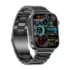 Nutikell Colmi P80 Steel Black Bluetooth ja pulsikellaga