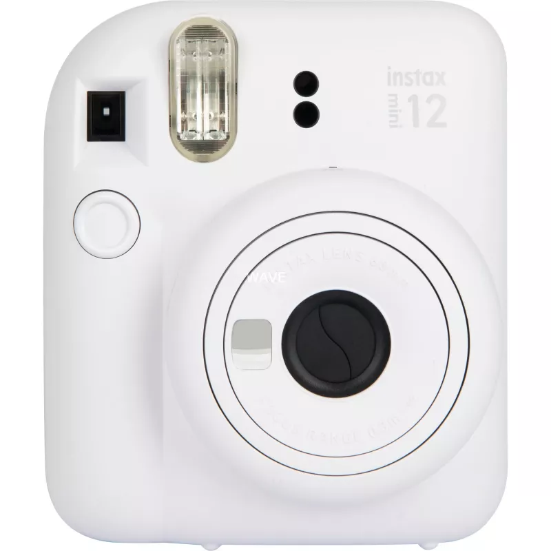 Hetkkamera Fujifilm Instax Mini 12 Valge — 86×54 mm prindid, 60 mm fookuskaugus, AA patarei