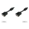 DIGITUS DVI-D pikenduskaabel 2 m, DVI-D to DVI-D, must