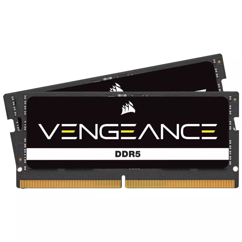 SO-DIMM 64 GB DDR5-4800 (2x 32 GB) kahekomplekt, mälu must, CMSX64GX5M2A4800C40, Vengeance