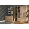 Riidekapp Topeshop ROMANA 160 SON 11 riiulit 4 ust tamm