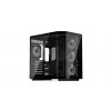 PC tornikorpus KRUX Empero KRXD010, ATX, must — toetab GPU-sid kuni 420 mm, CPU jahuteid kuni 155 mm, 2x 3,5-tollist + 3x 2,5-tollist sahtlit