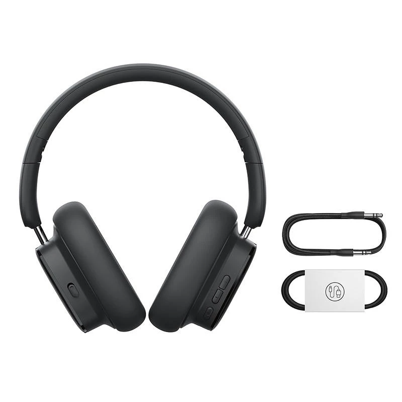 Baseus Bowie H1i peakomplekt Juhtmevaba peavõru Kõned/Muusika USB USB-C Bluetooth Must