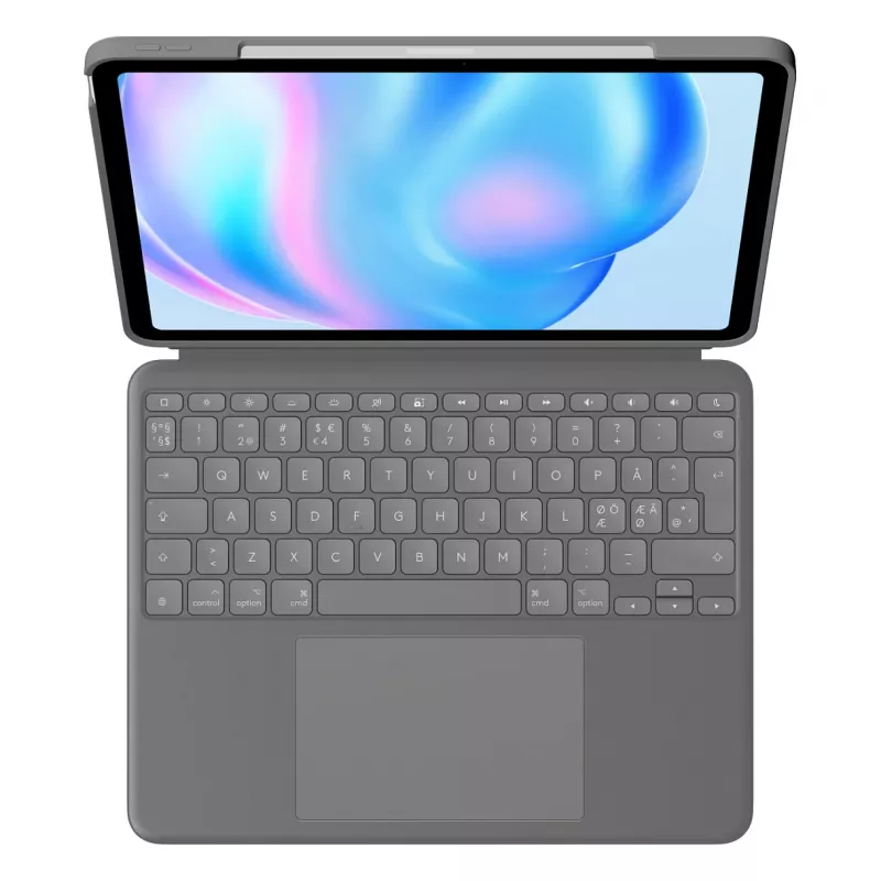 Logitech Combo Touch klaviatuur QWERTY taani soome norra rootsi Smart Connector hall