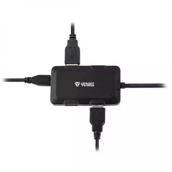 Yenkee YHB 4341BK 4-pordi USB 3.0 laadimisjaotur