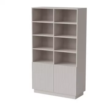Kapp Cama Meble LIVERTI raamaturiiul 100×420×1705 mm kašmiirvärvi
