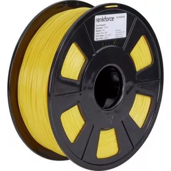Renkforce RF-4511202 3D-printimismaterjal polüpiimhape (PLA) kollane 1 kg (RF-4511202)