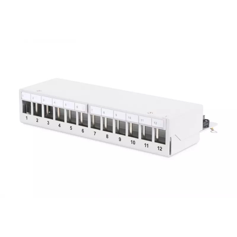 Töölaua modulaarpaneel Digitus DN-93706 12 pordiga