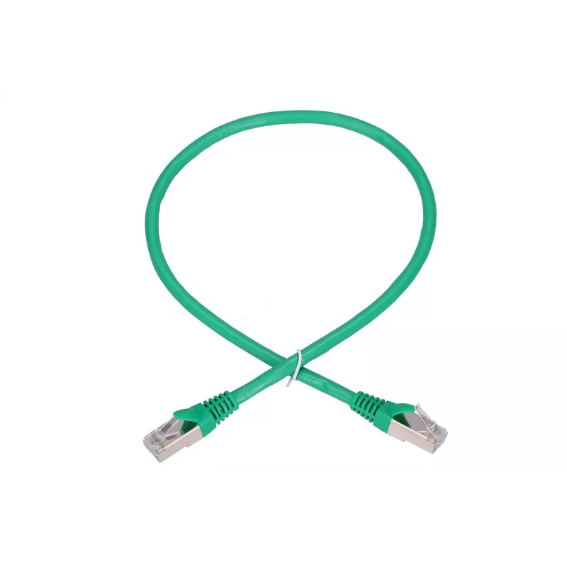 Võrgukaabel Extralink LAN Patchcord Kat.6 FTP RJ-45 Cat6 0,5 m Roheline