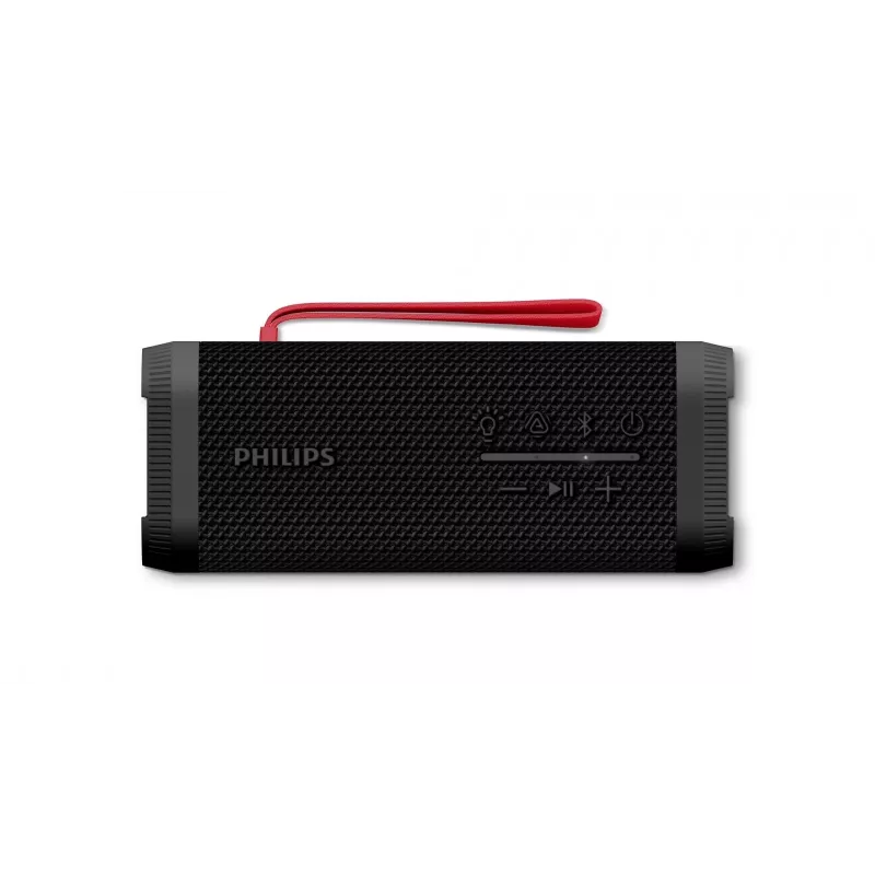 2.1 kaasaskantav kõlarisüsteem Philips TAS2000B/00 must, 10 W RMS, 4,8 cm draiverid, Bluetooth, IPX5