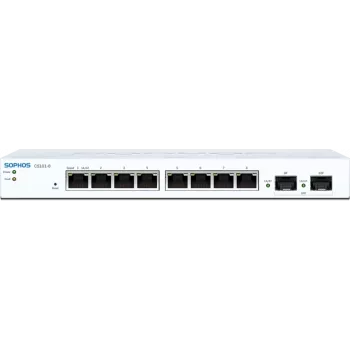 Sophos CS101-8 - Switch - hallatav - 8 x 10/100/1000 + 2 x Gigabit SFP - laua- ja seinapaigaldus