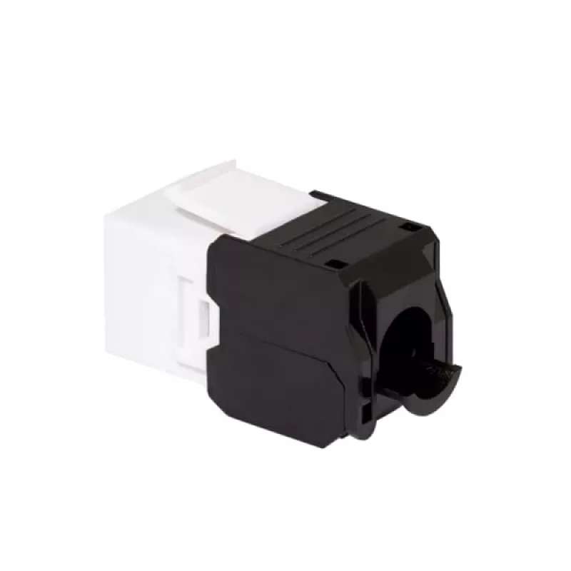 LogiLink NK4066 Keystone'i moodul, lame, must ja valge, RJ-45