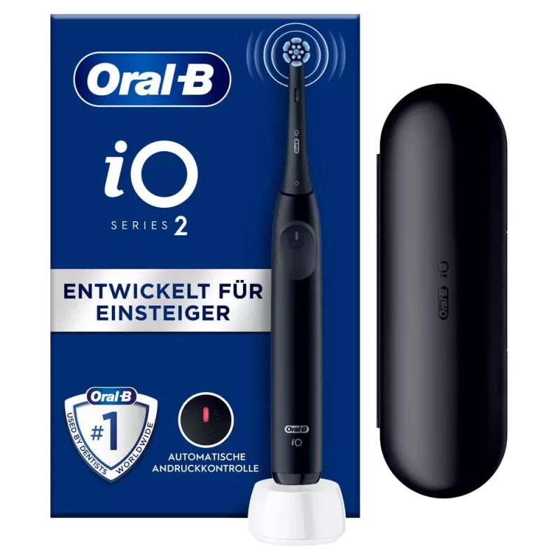 Oral-B iO SERIE 2 Täiskasvanute vibreeriv hambahari Must