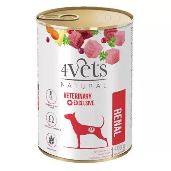 4VETS Natural Renal - märg koeratoit - 400g
