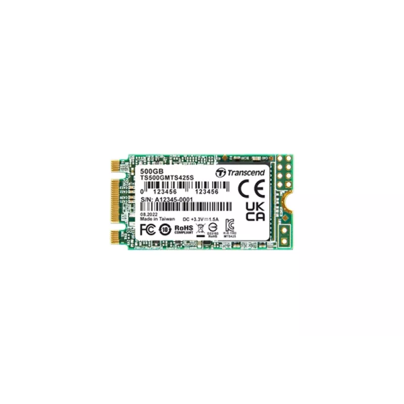 SSD-ketas Transcend 500 GB M.2 Serial ATA III TS500GMTS425S