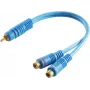 Cinch pikenduskaabel ShiverPeaks 40045 — RCA helipikenduskaabel, 2 pistikut (paar)