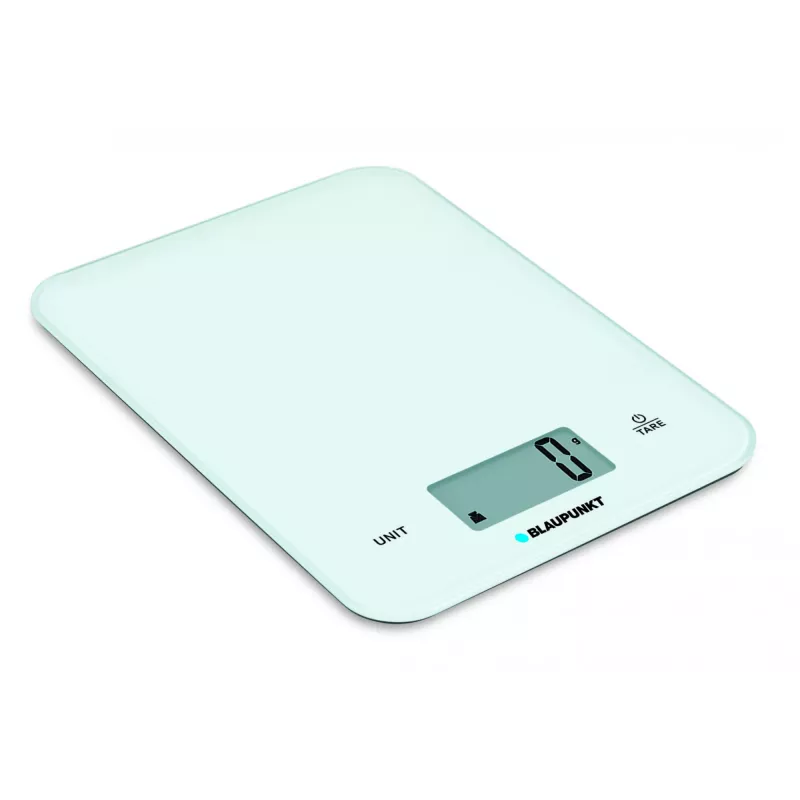Köögikaal BLAUPUNKT FKS401 — valge, max 10 kg, 1 g täpsus, puutekontroll