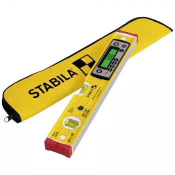 Vesilood STABILA TECH 196 DL 19830, digitaalne 40 cm, täpsus 0,5 mm/m, libisemiskindel, kotiga