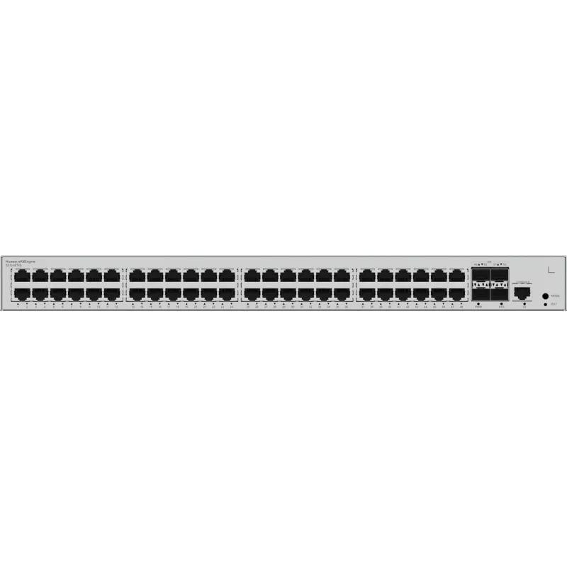 Switch HUAWEI CloudEngine S310-48T4S — 48x Gigabit Ethernet (10/100/1000), 1U, RJ-45 konsool, hall