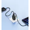 USB ja USB-C 30W GaN kiirlaadija usams CC229 valge — LED-indikaator, kompaktne disain