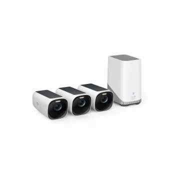 IP turvakaamera Eufy eufyCam S330 (eufyCam 3) 3840×2160, välistingimustesse, juhtmevaba, seinale paigaldatav, 135° vaateväli, kahesuunaline heli
