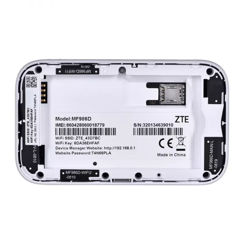 Ruuter ZTE MF986D 4G UFI LTE CAT12/13 1x USB Type C, 1x SIM pesa 2x TS-9