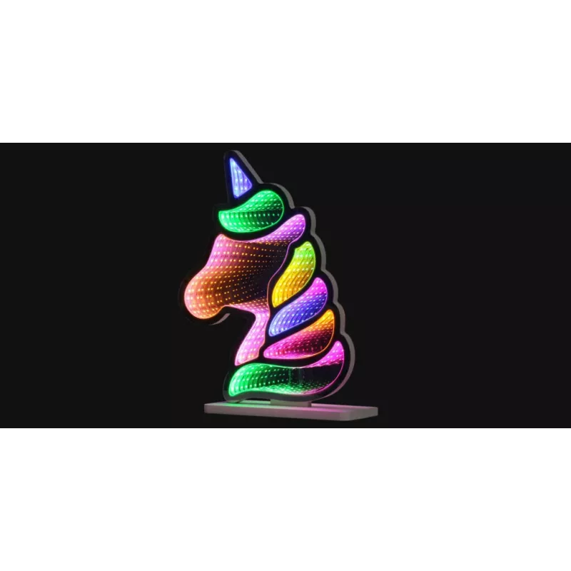 Neoontuled MANTA Style UNICORN MASNL134MT tunneliefektiga — dekoratiivne LED-paneel ruumivalgustuseks