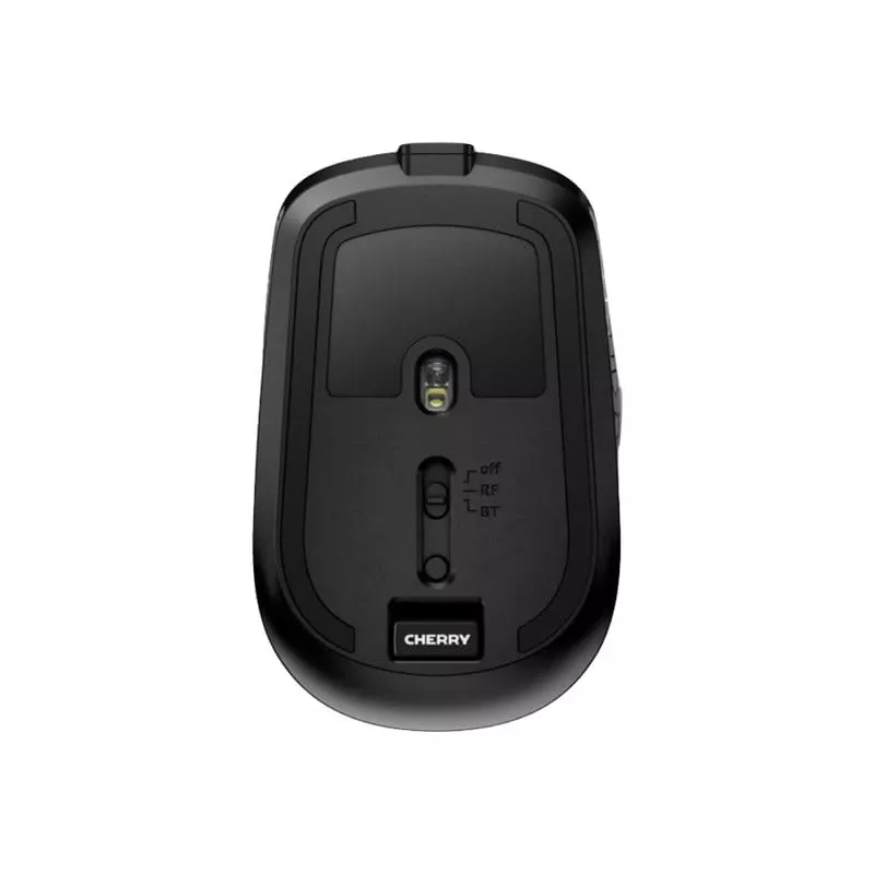 CHERRY DW 9100 õhuke klaviatuur hiirega Universaalne RF Wireless + Bluetooth AZERTY Prantsuse must