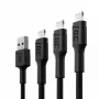 Lightning kaabel Set roheline Cell KABGCSET04 30cm 120cm 200cm