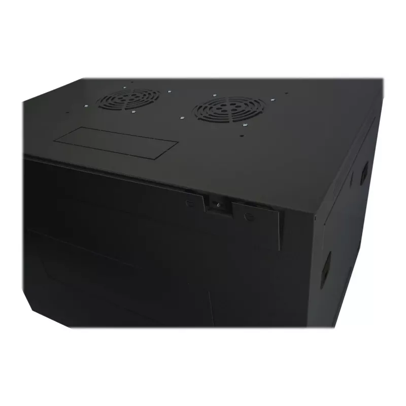 DIGITUS Dynamic Basic DN-19 16-U-EC-SW - Kapp - võrgukapp - sobib seinakinnituseks - RAL 9005 - 16U - 48,3 cm (19 inch)