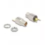 DeLOCK pistik DC 5,5 x 2,5 mm emane läbiviik jooteversioon 20 V 15 A
