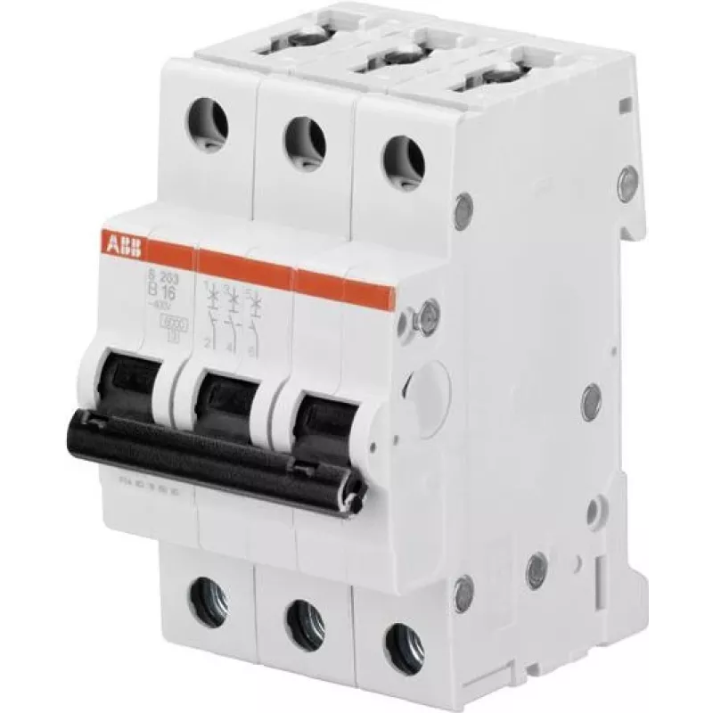 ABB kaitselüliti 40A S203-B40 pro M komp. 3pooluseline 6kA kaitselülitile S203-B40 (2CDS253001R0405)