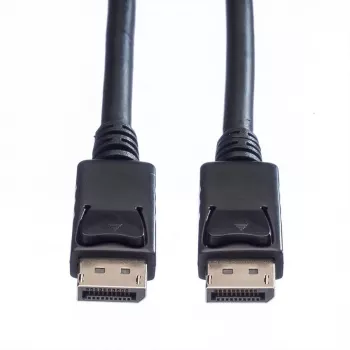 Value DisplayPort-ühenduskaabel DisplayPort-pistik, DisplayPort-pistik 1,50 m Must 11.99.5767 Varjestatud