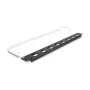 DeLOCK 67059 19-tolline D-tüüpi patch-paneel tõmbetugevdusega, 8 porti, 1U, must
