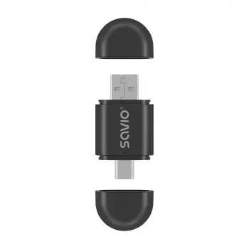 Juhtmevaba heli edastaja Savio TR-17 Bluetooth USB 10 m Must