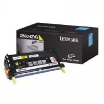 Lexmark X560H2YG - Toner gelb - für X560dn, X560n