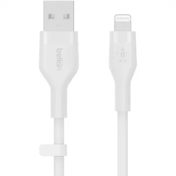 Kaabel Belkin Cbl Scicone USB-A LTG 2M blc Valge USB A USB C Lightning