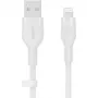 Kaabel Belkin Cbl Scicone USB-A LTG 2M blc Valge USB A USB C Lightning