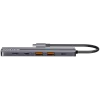 USB USB-C jaotur CANYON DS-17 — HDMI, USB 3.2 Gen 1 A, USB-C, MicroSD, 10000 Mbit/s, hall