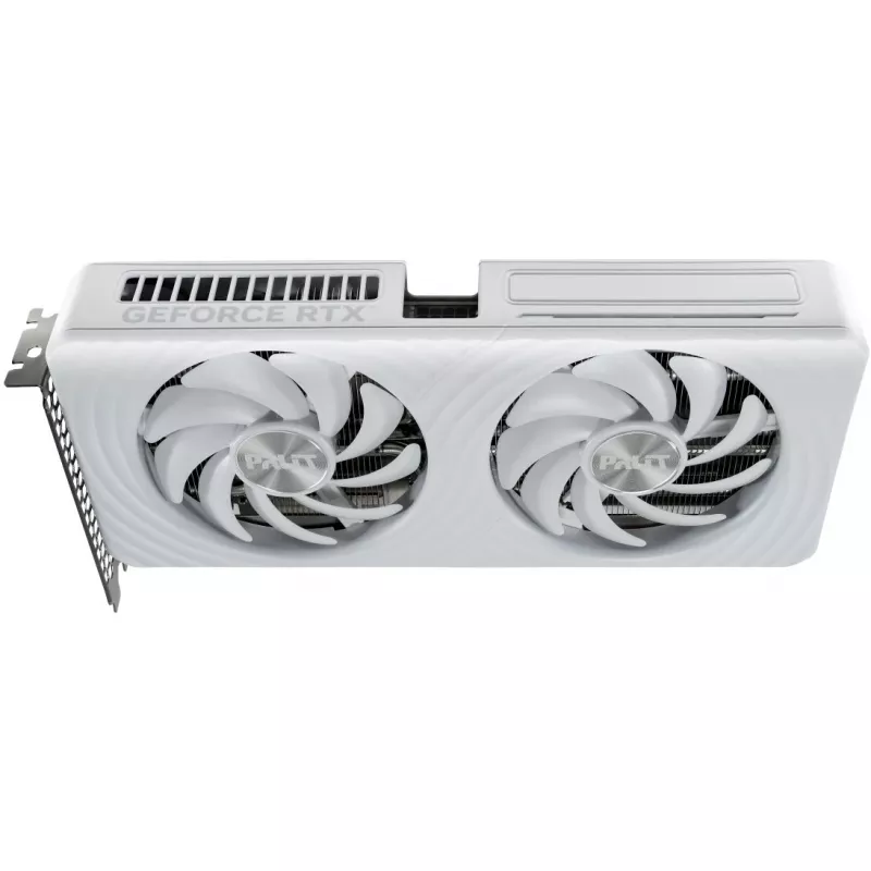 Videokaart Palit GeForce RTX 5060 Ti White OC — GeForce RTX 5060 Ti, 16 GB GDDR7, 128-bit, PCIe 5.0, 2407 MHz